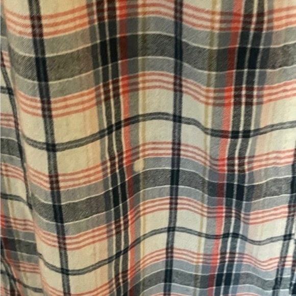 Ashley Stewart Plaid Shirt sz 26 - Picture 4 of 6